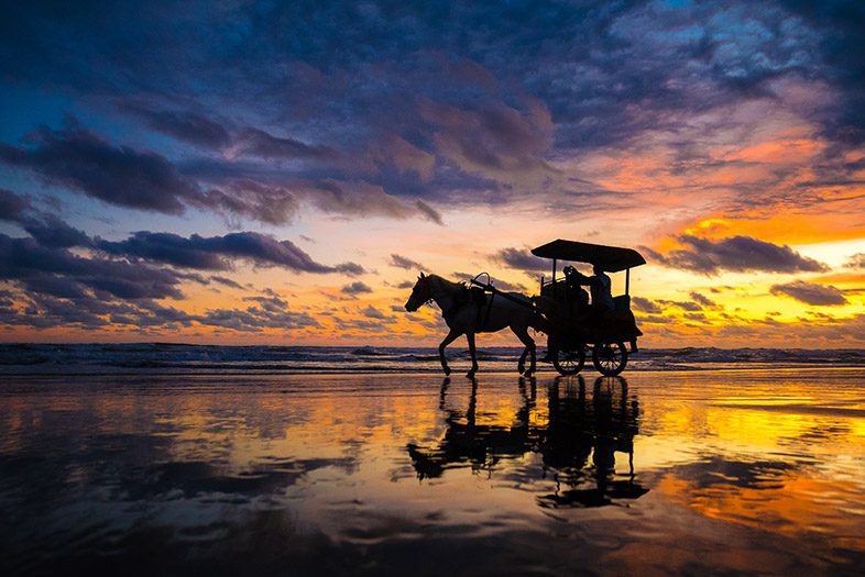 Menaiki Kereta Kuda, Pantai Parangtritis