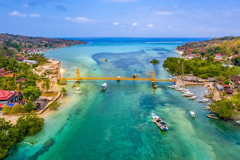 Yellow bridge, Nusa Lembongan