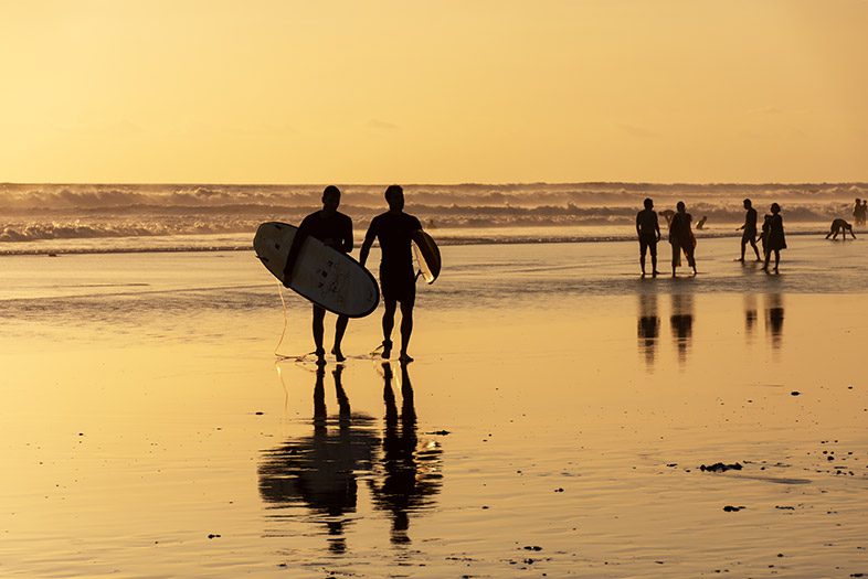 Surfing, Seminyak