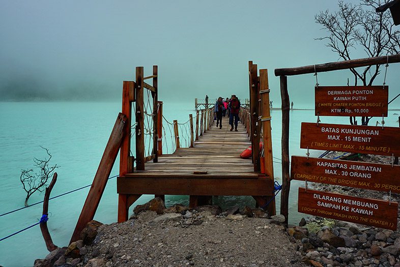 Dermaga Ponton, Kawah Putih Ciwidey