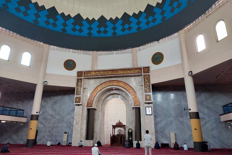 Interior Masjid Raya, Bandung